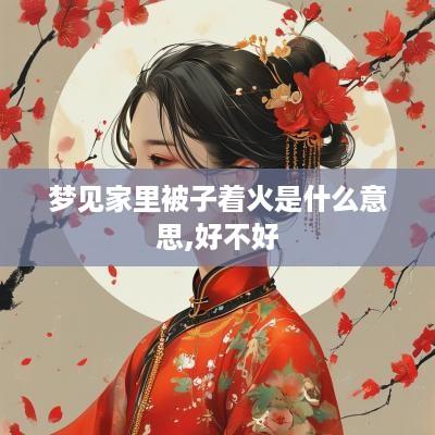 梦见家里被子着火是什么意思,好不好