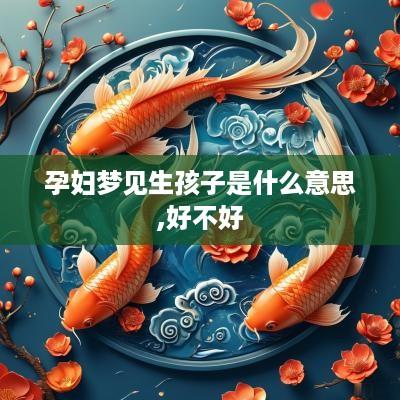 孕妇梦见生孩子是什么意思,好不好