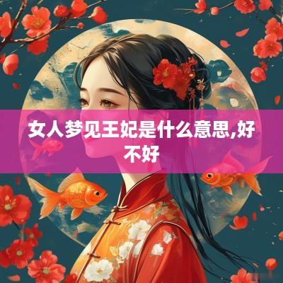 女人梦见王妃是什么意思,好不好