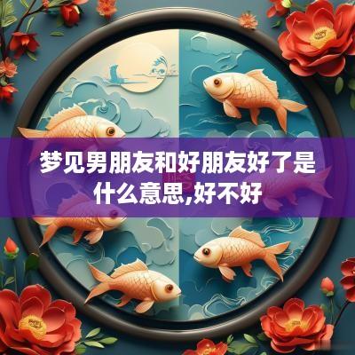 梦见男朋友和好朋友好了是什么意思,好不好