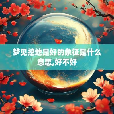 梦见挖地是好的象征是什么意思,好不好
