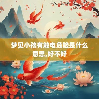 梦见小孩有触电危险是什么意思,好不好