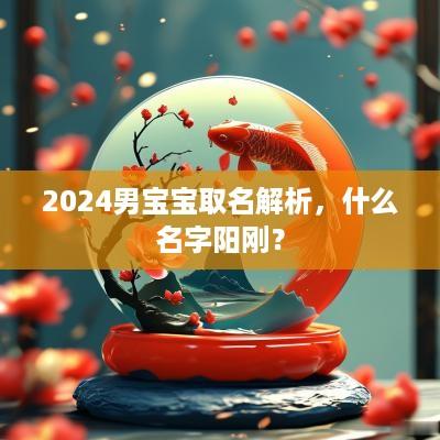 2025男宝宝取名解析，什么名字阳刚？
