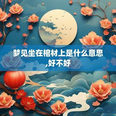 梦见坐在棺材上是什么意思,好不好