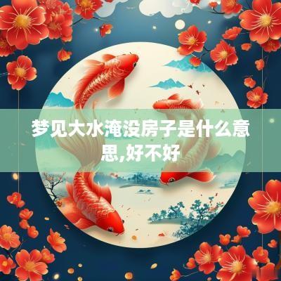 梦见大水淹没房子是什么意思,好不好