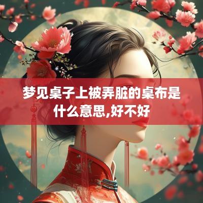 梦见桌子上被弄脏的桌布是什么意思,好不好