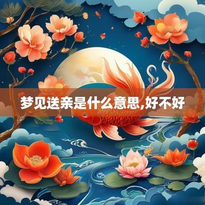 梦见送亲是什么意思,好不好