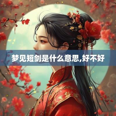 梦见短剑是什么意思,好不好