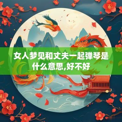 女人梦见和丈夫一起弹琴是什么意思,好不好