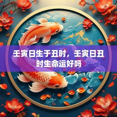 壬寅日生于丑时，壬寅日丑时生命运好吗