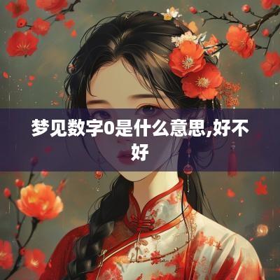 梦见数字0是什么意思,好不好