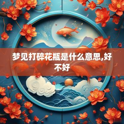 梦见打碎花瓶是什么意思,好不好