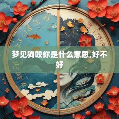 梦见狗咬你是什么意思,好不好