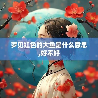 梦见红色的大鱼是什么意思,好不好