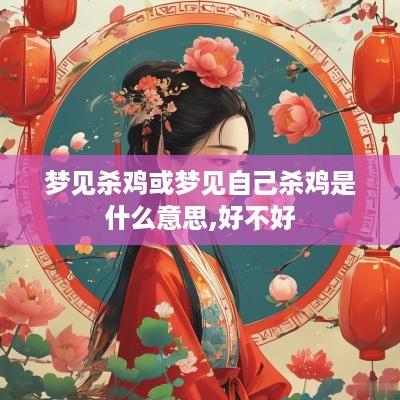 梦见杀鸡或梦见自己杀鸡是什么意思,好不好