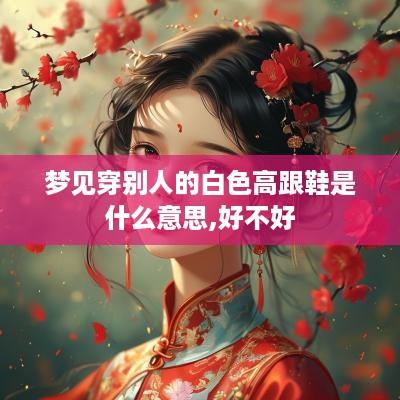 梦见穿别人的白色高跟鞋是什么意思,好不好