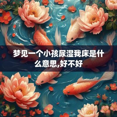 梦见一个小孩尿湿我床是什么意思,好不好