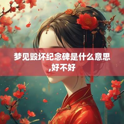 梦见毁坏纪念碑是什么意思,好不好