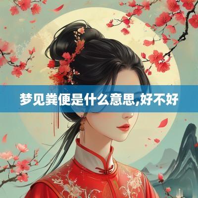 梦见粪便是什么意思,好不好
