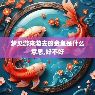 梦见游来游去的金鱼是什么意思,好不好