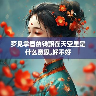 梦见拿着的钱飘在天空里是什么意思,好不好