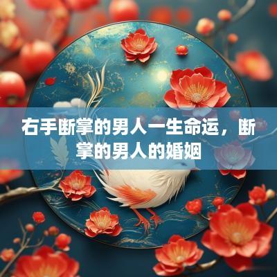 右手断掌的男人一生命运，断掌的男人的婚姻