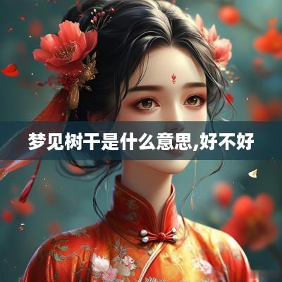 梦见树干是什么意思,好不好
