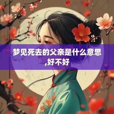 梦见死去的父亲是什么意思,好不好