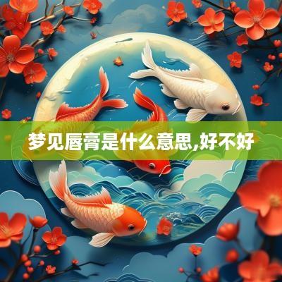 梦见唇膏是什么意思,好不好