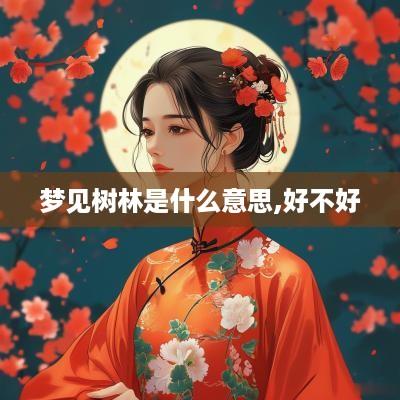 梦见树林是什么意思,好不好