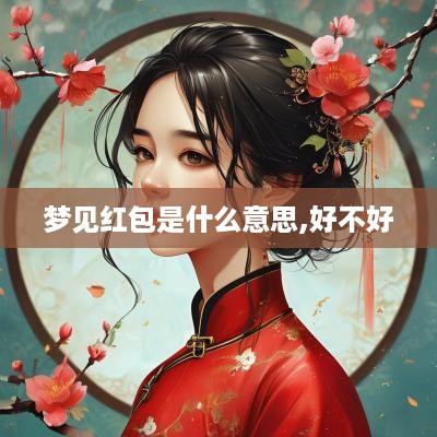 梦见红包是什么意思,好不好