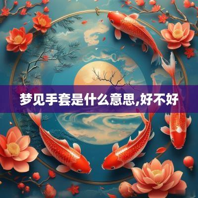 梦见手套是什么意思,好不好