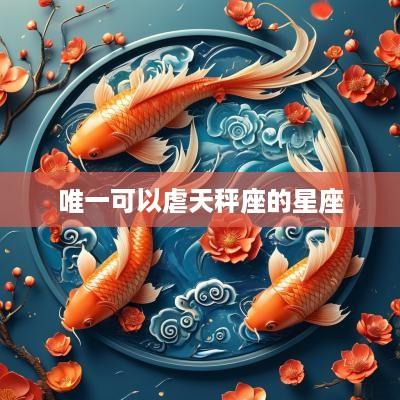 唯一可以虐天秤座的星座