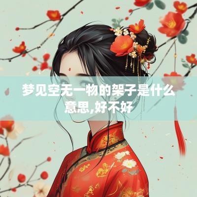 梦见空无一物的架子是什么意思,好不好