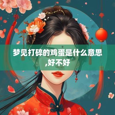 梦见打碎的鸡蛋是什么意思,好不好