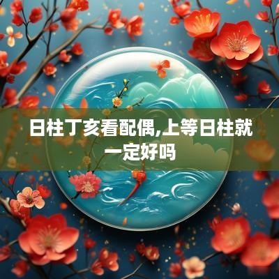 日柱丁亥看配偶,上等日柱就一定好吗