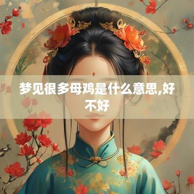 梦见很多母鸡是什么意思,好不好