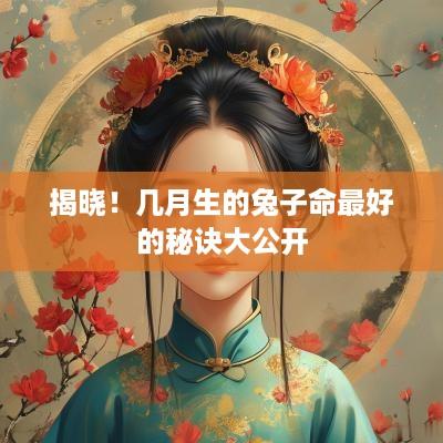 揭晓！几月生的兔子命最好的秘诀大公开