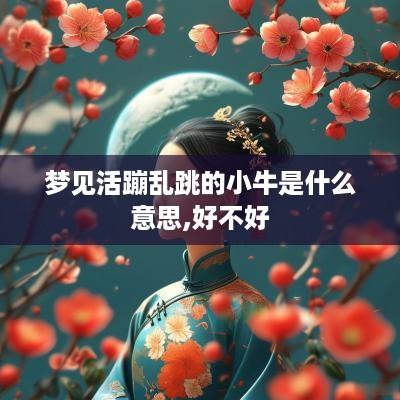 梦见活蹦乱跳的小牛是什么意思,好不好