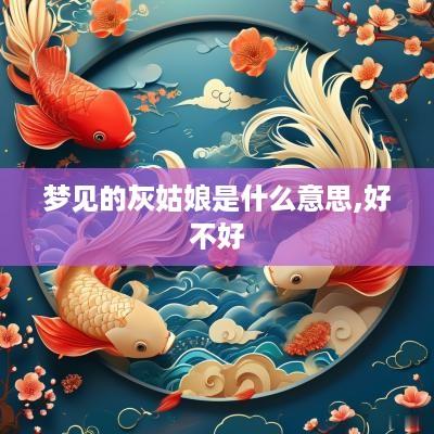 梦见的灰姑娘是什么意思,好不好