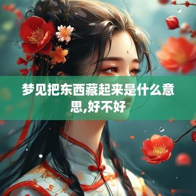 梦见把东西藏起来是什么意思,好不好