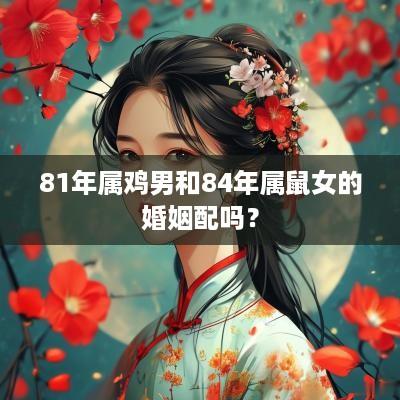 81年属鸡男和84年属鼠女的婚姻配吗？