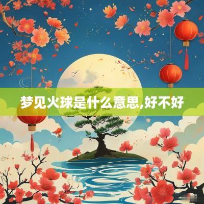 梦见火球是什么意思,好不好