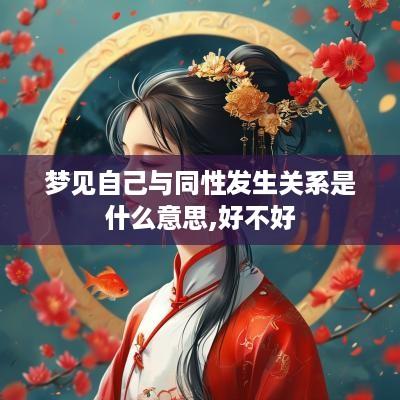 梦见自己与同性发生关系是什么意思,好不好