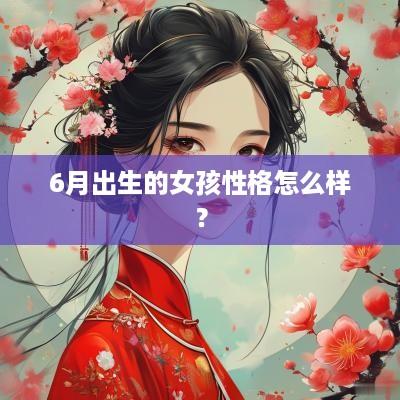 6月出生的女孩性格怎么样？