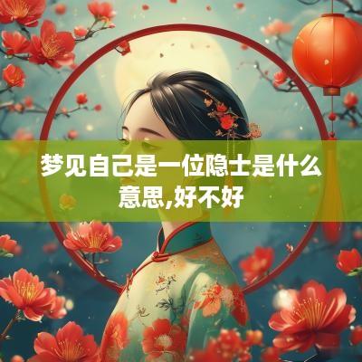 梦见自己是一位隐士是什么意思,好不好