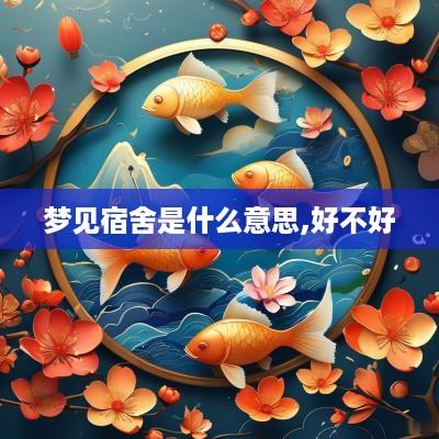 梦见宿舍是什么意思,好不好