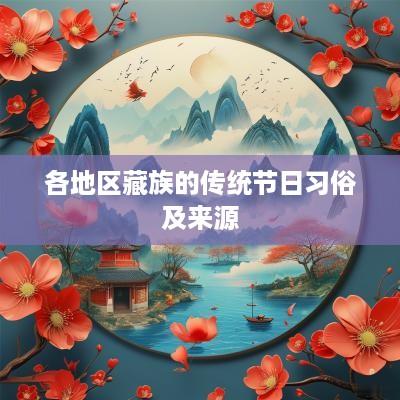 各地区藏族的传统节日习俗及来源