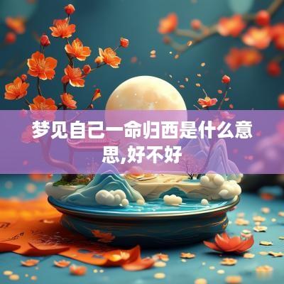 梦见自己一命归西是什么意思,好不好