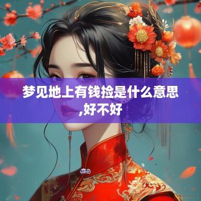 梦见地上有钱捡是什么意思,好不好